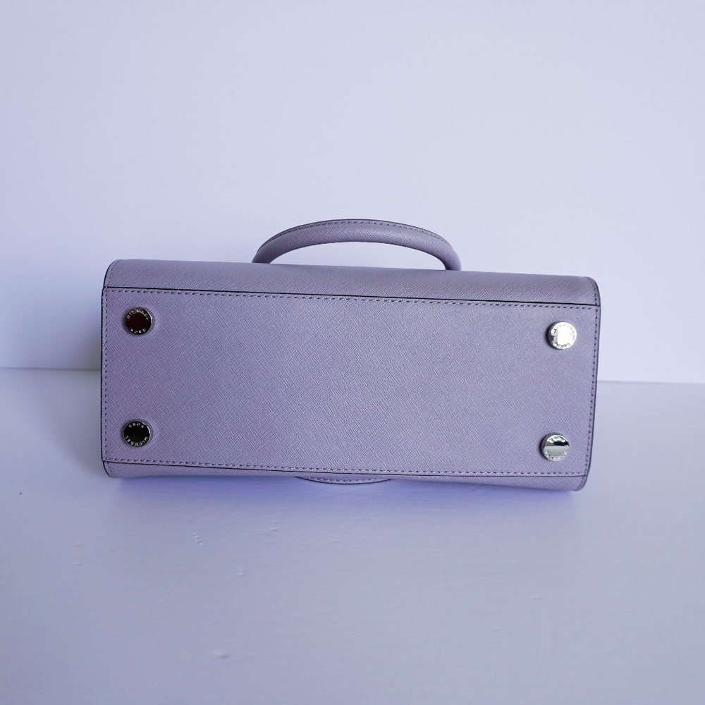 Michael Kors Selma Medium Satchel Bag Lilac - Picture 5 of 8